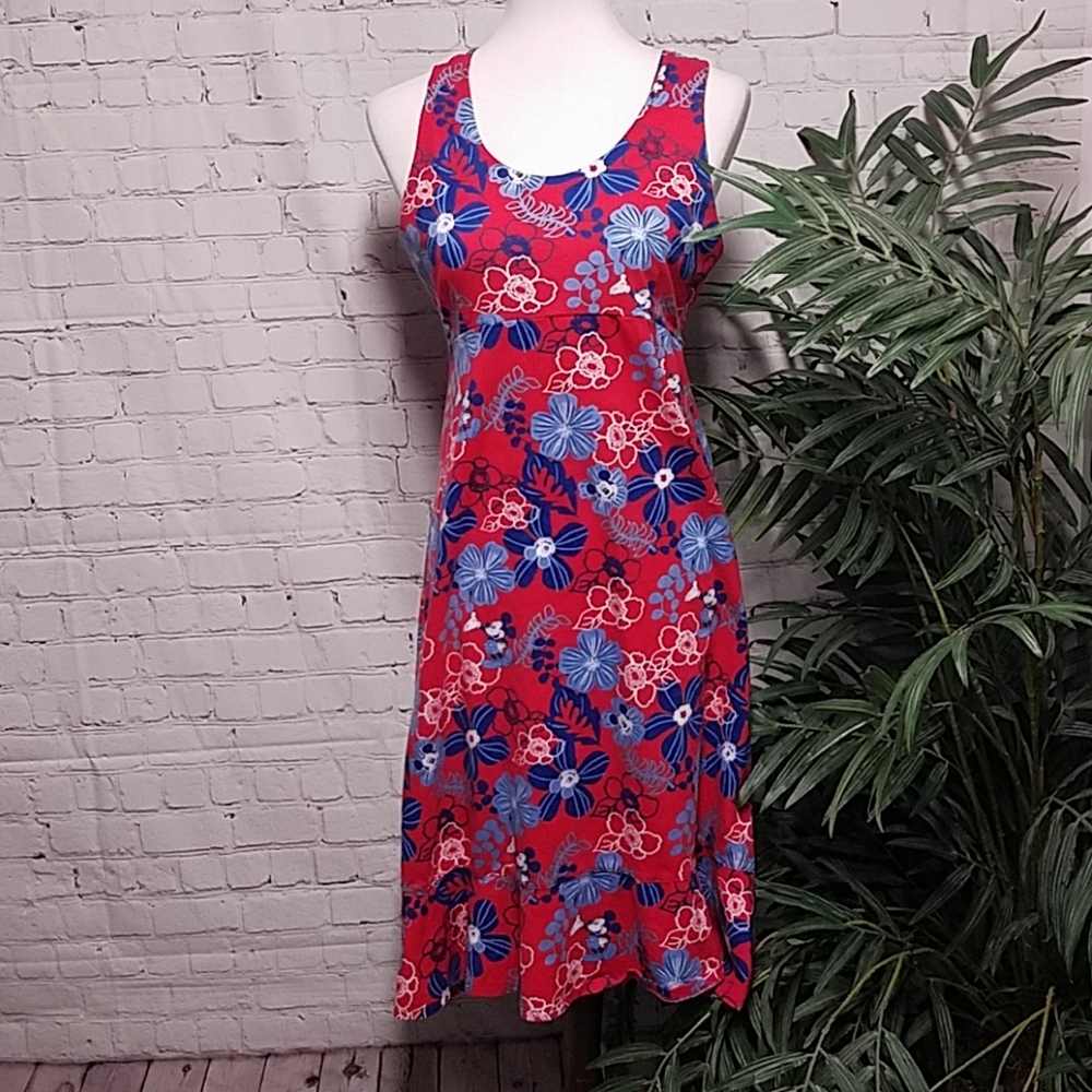 WORN ONCE! DISNEY RED, WHITE, & BLUE Hawaiian